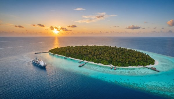 Croisière idyllique aux atolls maldiviens en février